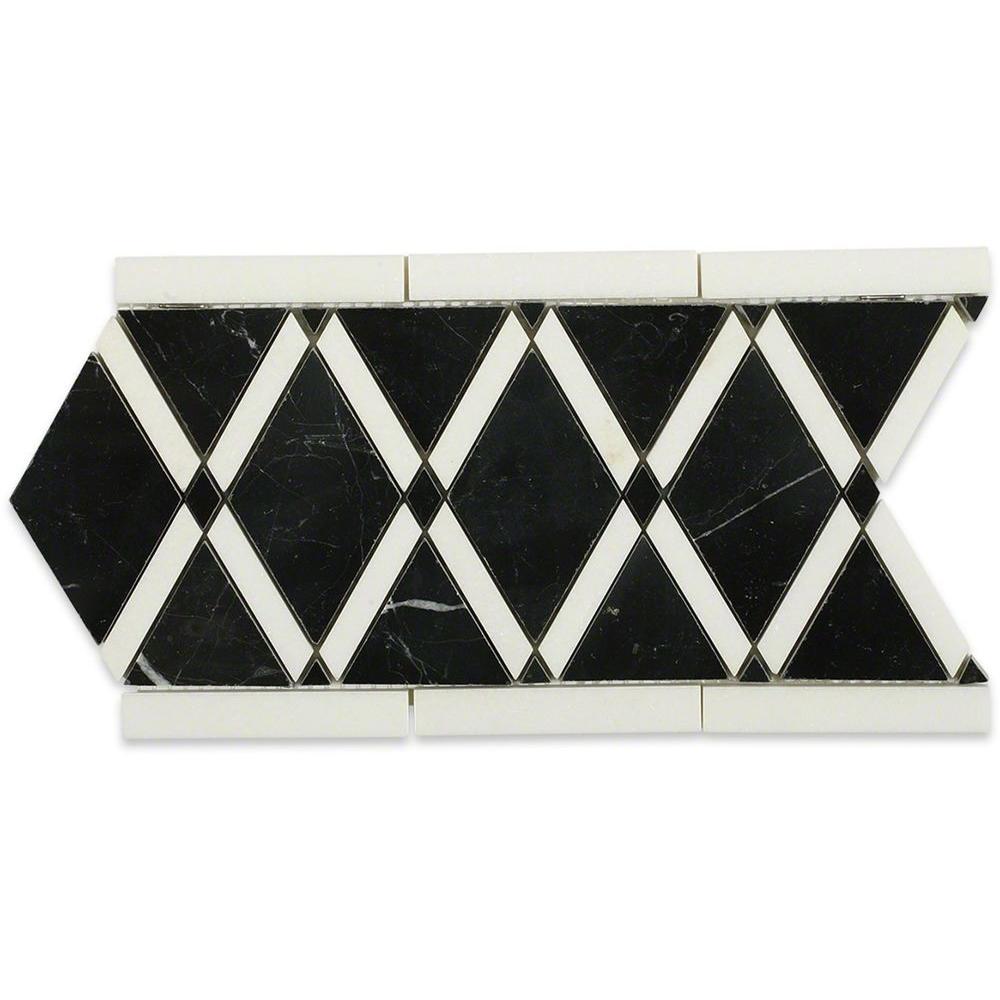 Backsplash 6x12 Decorative Accents Tile The Home Depot