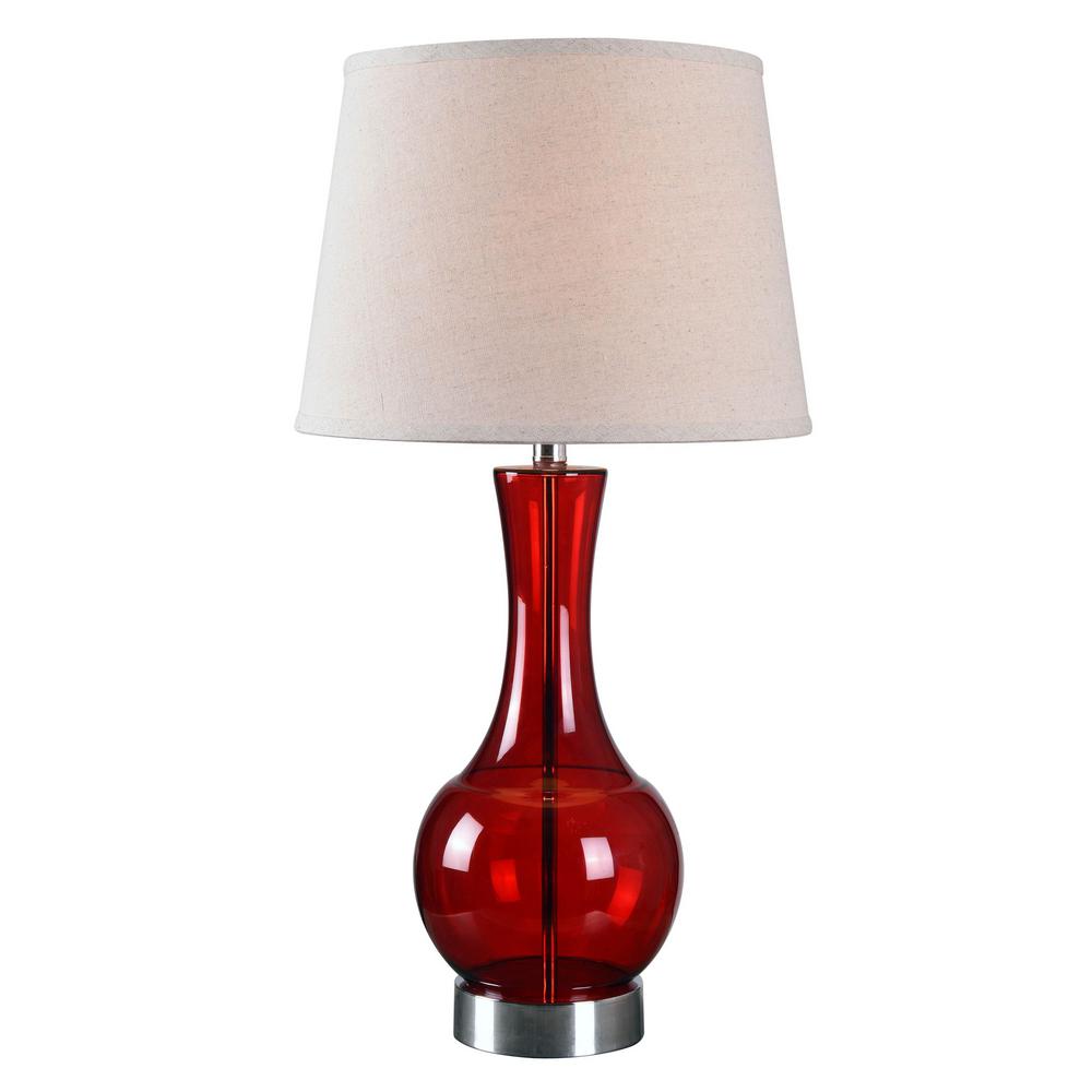 decanter table lamp