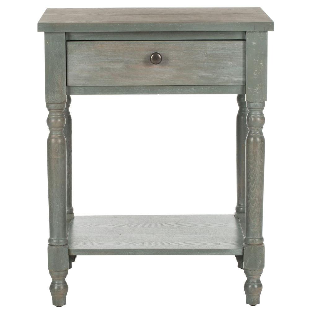 Safavieh Tami French Grey Storage End Table AMH6604B The Home Depot