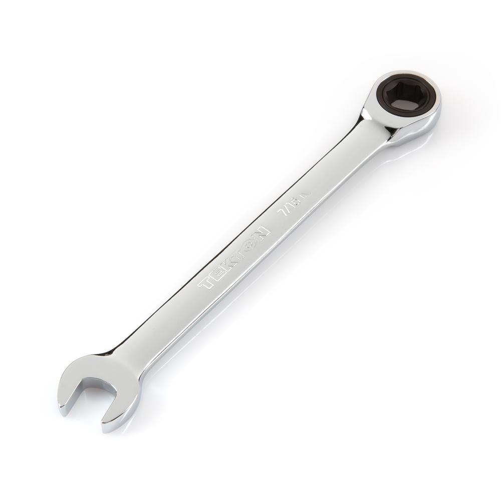 TEKTON 7/16 In. Ratcheting Combination Wrench-WRN53009 - The Home Depot