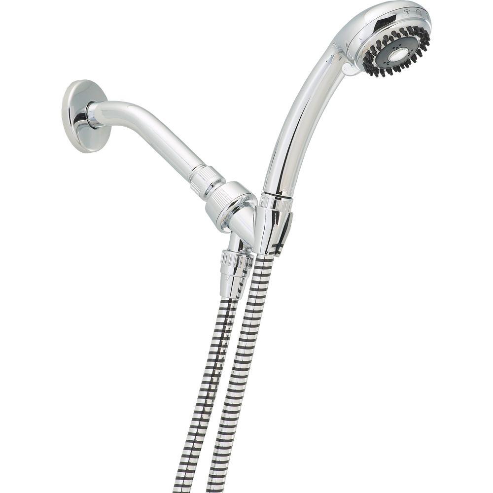 Delta 4Spray 2.5 GPM ShowerMount Hand Shower in Chrome with Pause