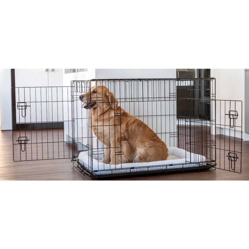 akc portable soft pet crate large