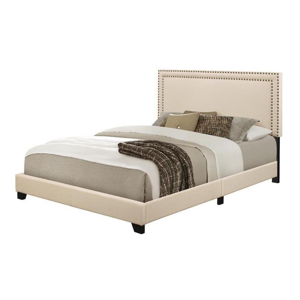 Pulaski Furniture Cream Queen Upholstered Bed Ds A123 290 104 The