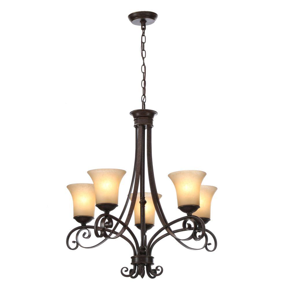 Aged Black Hampton Bay Chandeliers 14707 64 1000 