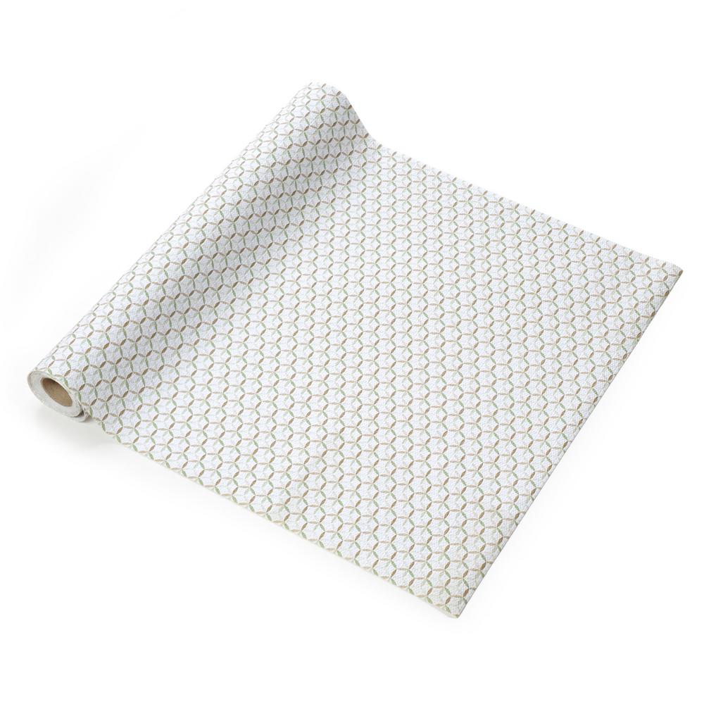 Con Tact Grip Prints Twirl Mint Shelf And Drawer Liner Set Of 4
