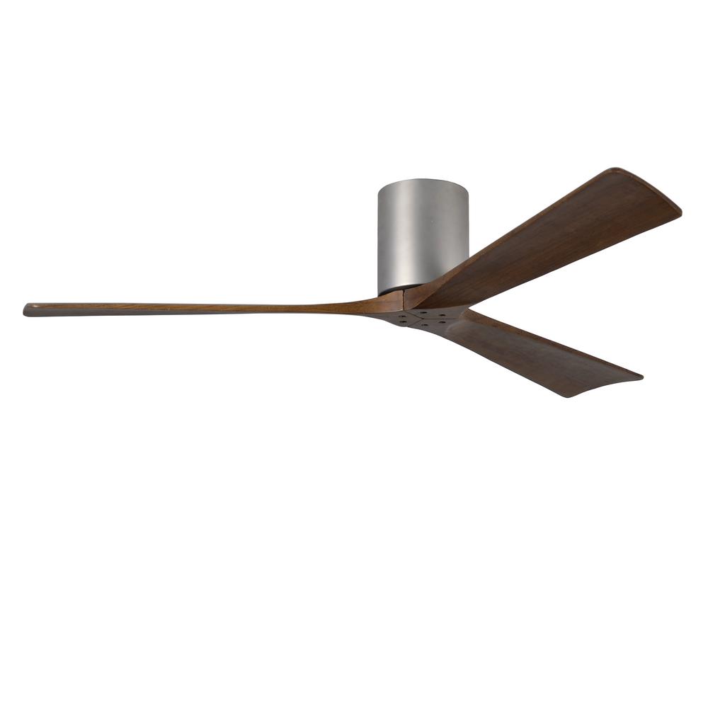 Best Rated Etl Listed Nickel Flush Mount Ceiling Fans Indoor Outdoor Brushed Nickel Ceiling Fan With Remote Control And Wall