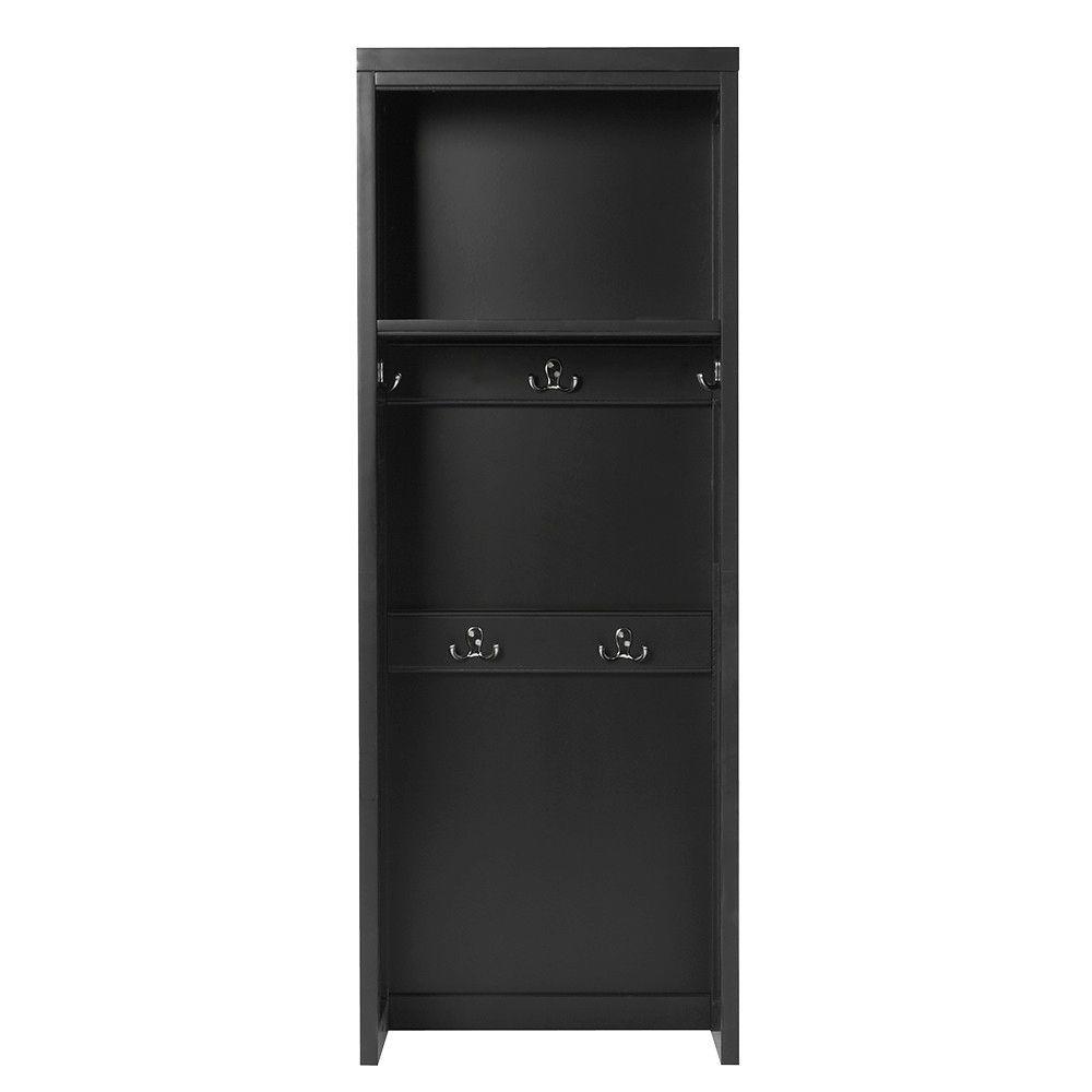 Martha Stewart Living Worn Black Hall Tree1914500910 The Home Depot