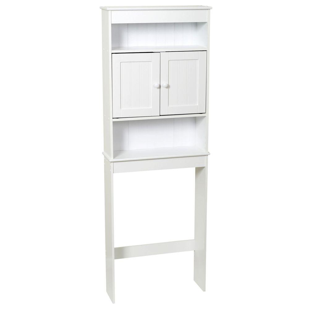 Zenna Home 23 1 4 In W X 66 1 2 In H X 7 1 2 In D 3 Shelf Over