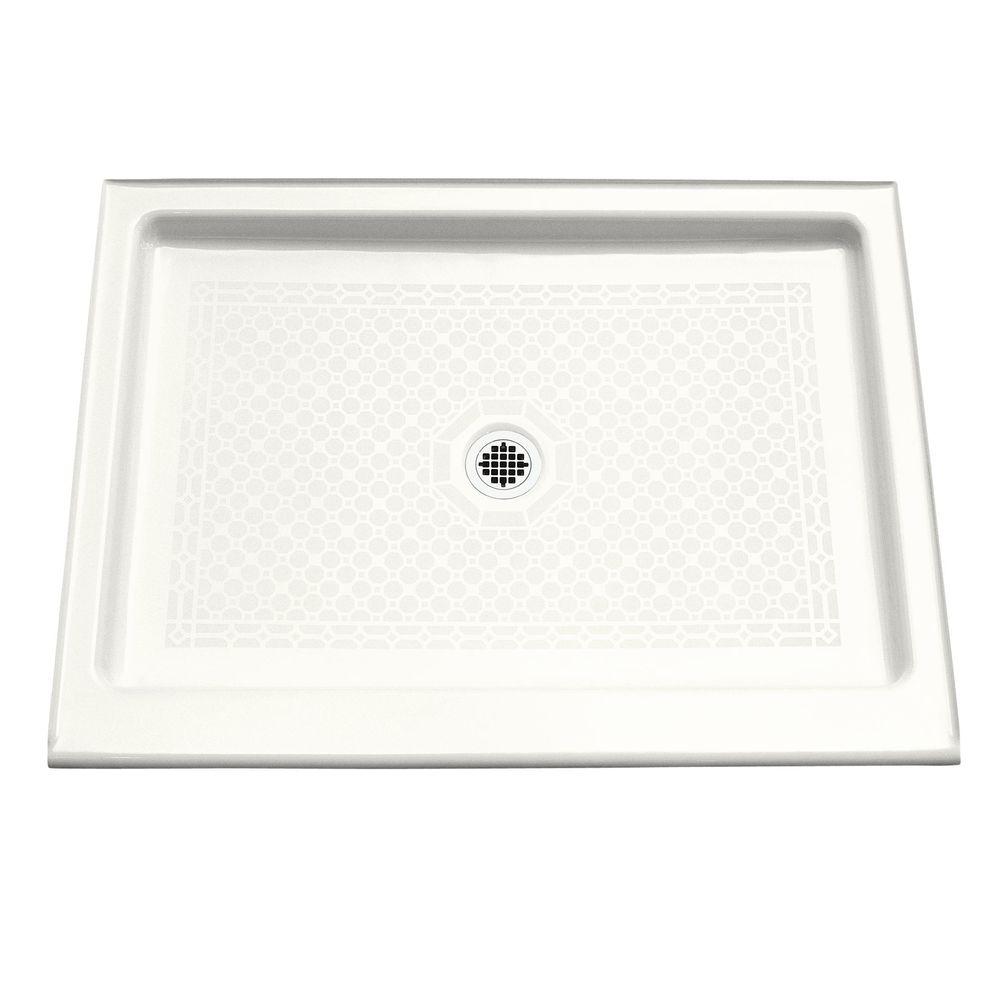 KOHLER Kathryn 48 in. x 36 in. Single Threshold Shower Base in WhiteK