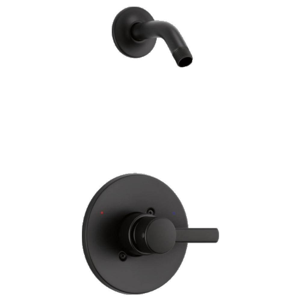 Rless Precept 1 Handle Wall Mount Shower Faucet Trim Kit In Matte Black Valve And Head Not Included Ptt188782 Bllhd The Home Depot - Matte Black Bathtub Trim Kit Rless Precept 1 Handle Wall Mount Shower Faucet Trim Kit In Matte Black Valve And Head Not Included Ptt188782 Bllhd The Home Depot - Matte Black Bathtub Trim Kit
