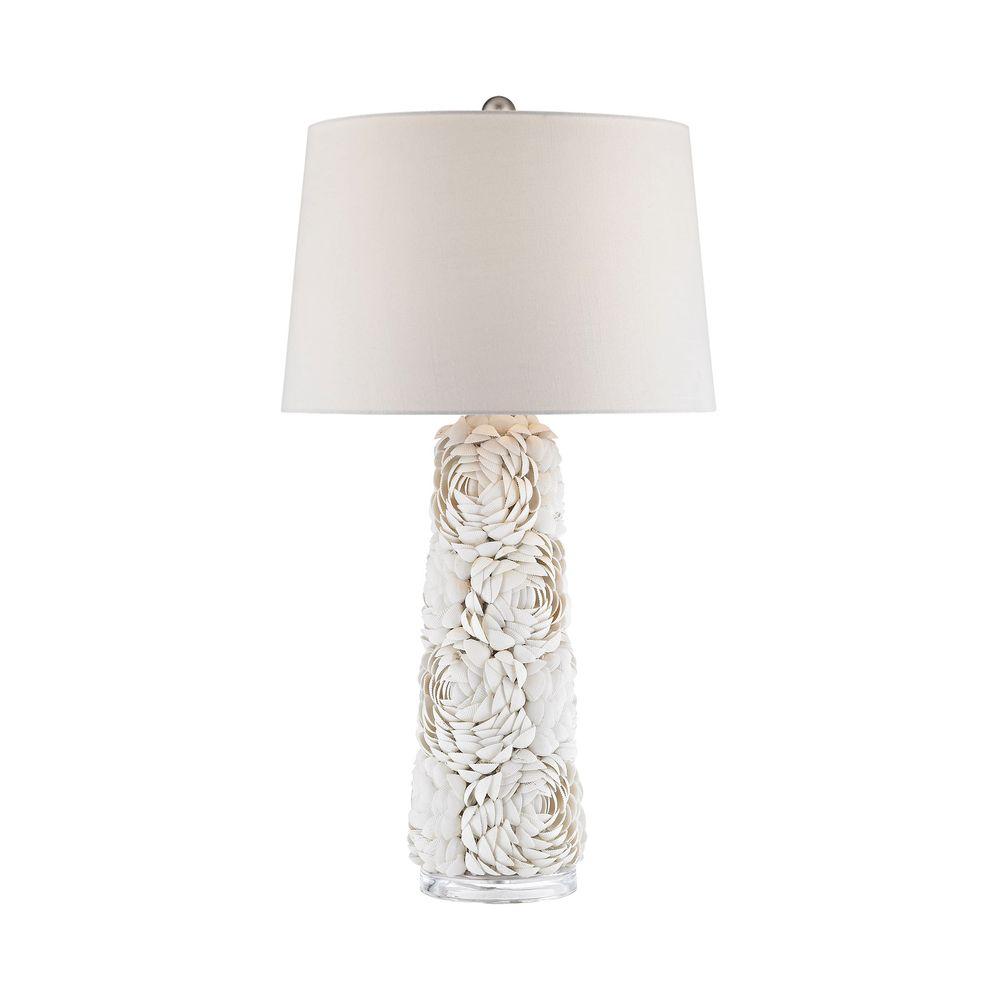 shell table lamp