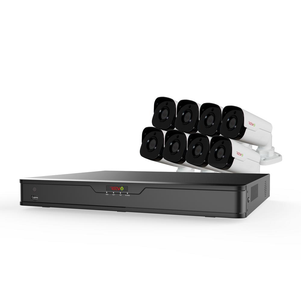 Revo Ultra HD 16-Channel 3TB NVR Surveillance System with ...