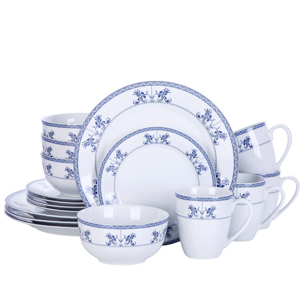 dinner set with cups