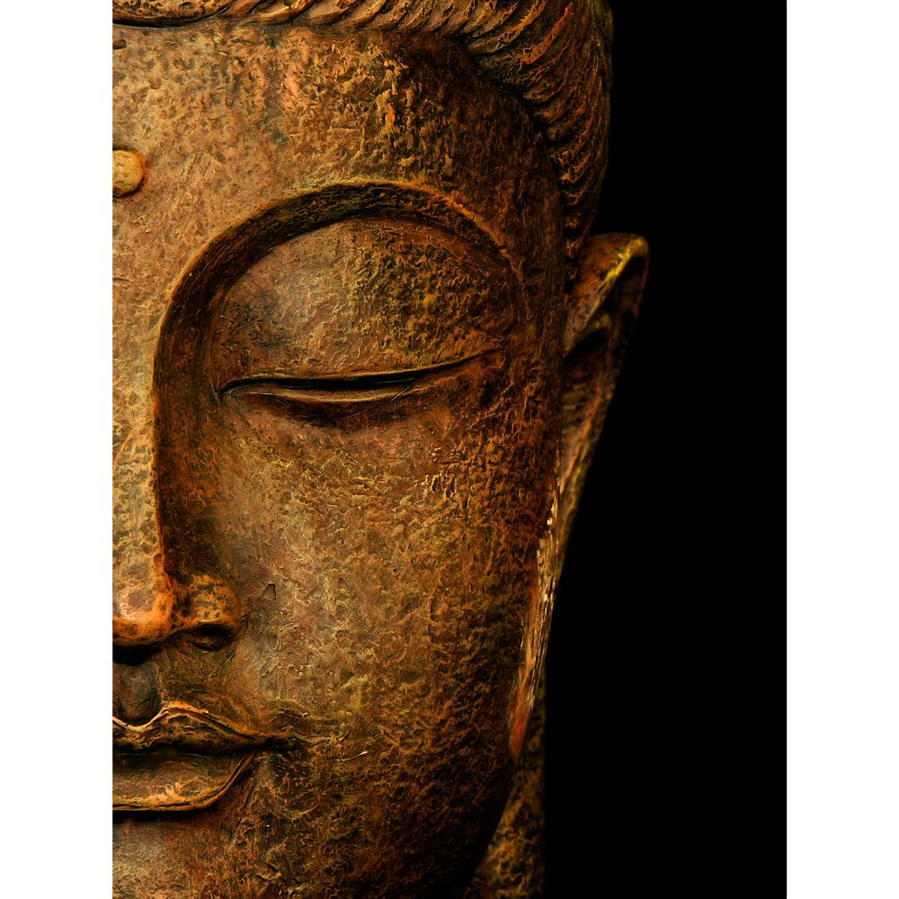 Oriental Furniture 23.5 in. x 31.5 in. "Serene Buddha