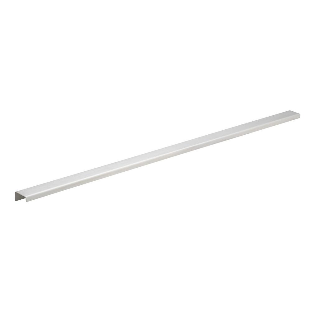 Finger Pull Drawer Pulls Cabinet Hardware The Home Depot 813 Mm Stainless Steel Cabinet Finger Pull