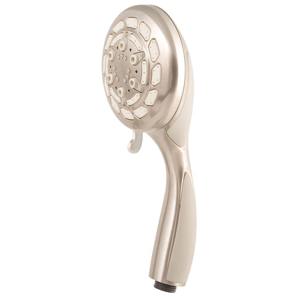 UPC 028905867498 product image for Waxman Shower Hardware 7-Spray 3.5 in. Handheld Showerhead in Chrome grey 157074 | upcitemdb.com