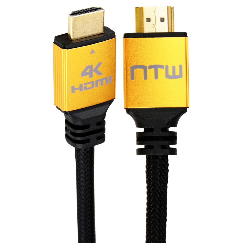 NTW 3 ft. Ultra High Definition 4K Pure Pro HDMI Cable with EthernetNHDMI2P003P  The Home Depot