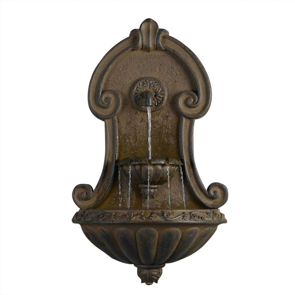 Fountain Cellar Muro Elegante Copper Finish Wall Fountain ...