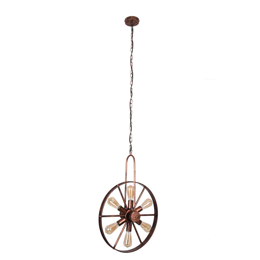 Warehouse Of Saralin 6 Light Rustic Copper Chandelier Cydd315 The Home Depot - Saralin 6 Light Rustic Wagon Wheel Chandelier Warehouse Of Saralin 6 Light Rustic Copper Chandelier Cydd315 The Home Depot - Saralin 6 Light Rustic Wagon Wheel Chandelier