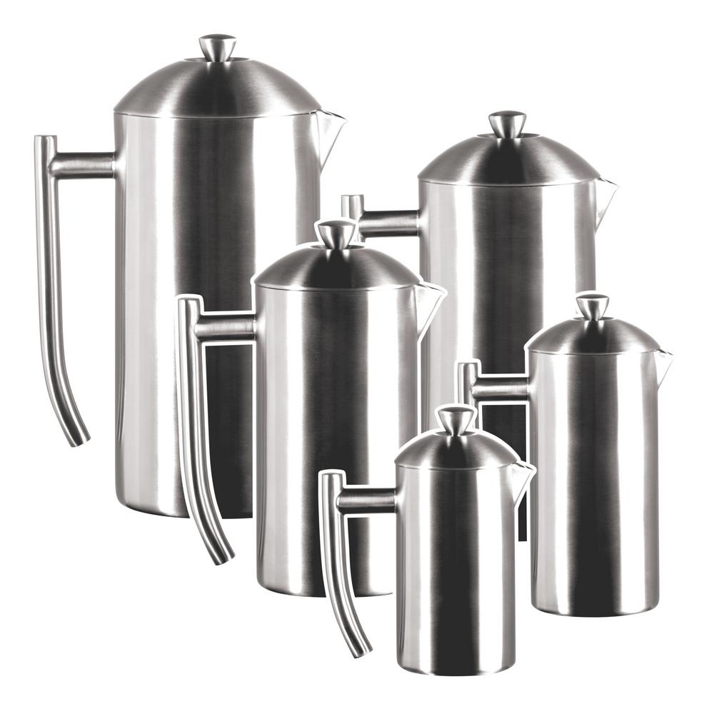 Frieling 10Cup Brushed Finish Stainless Steel French Press 0131 The