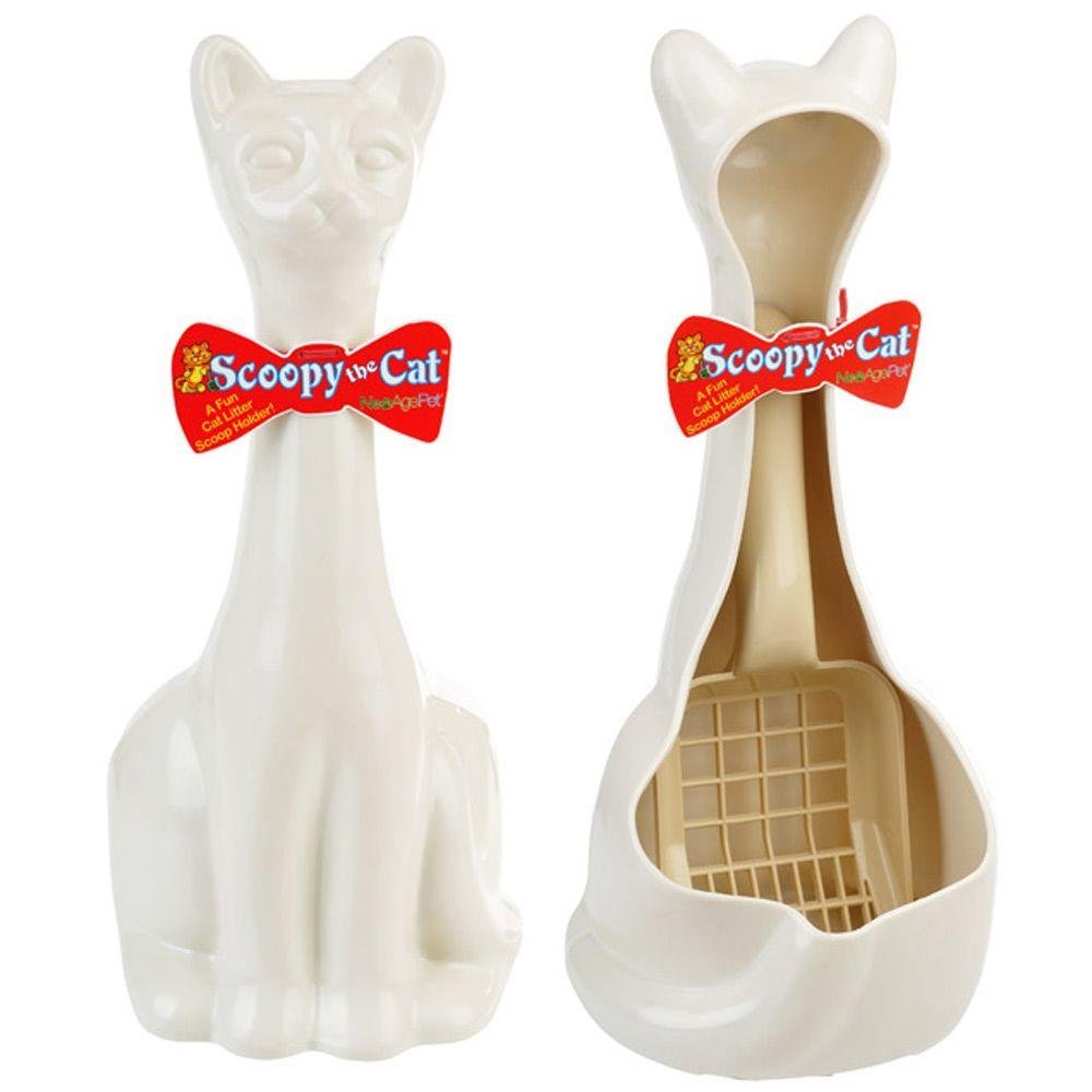 cat litter scoop with stand