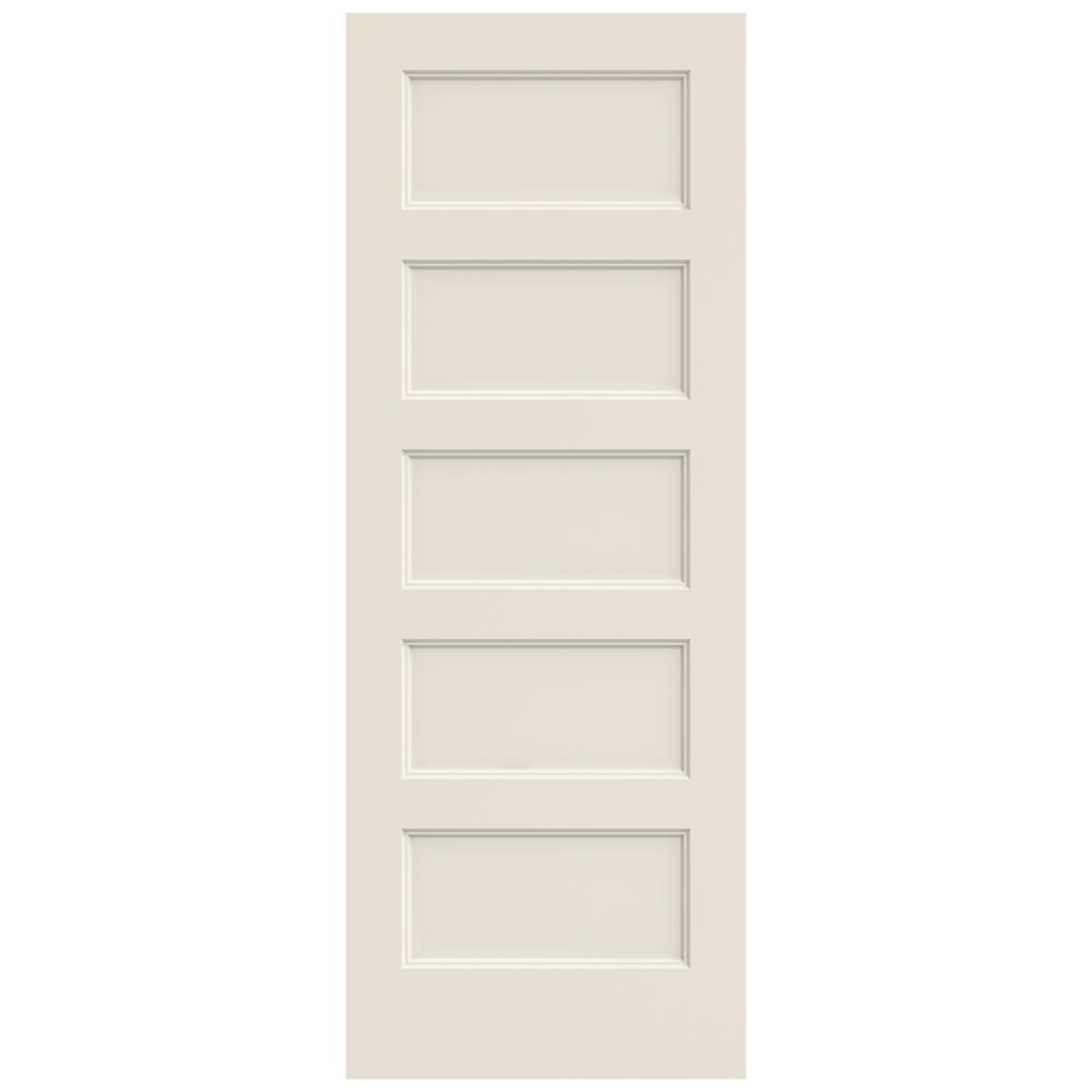 JELD-WEN 28 in. x 80 in. Conmore Primed Smooth Molded ...