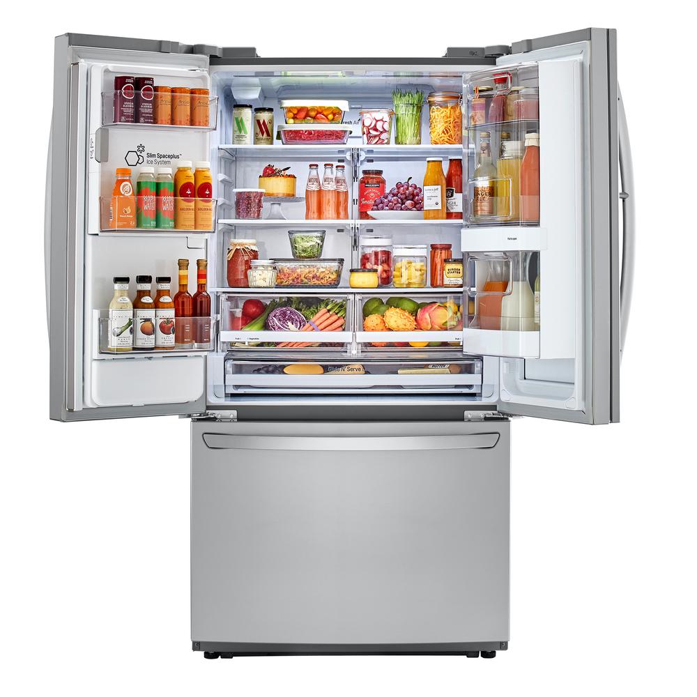 Stainless Steel Refrigerators Appliances The Home Depot