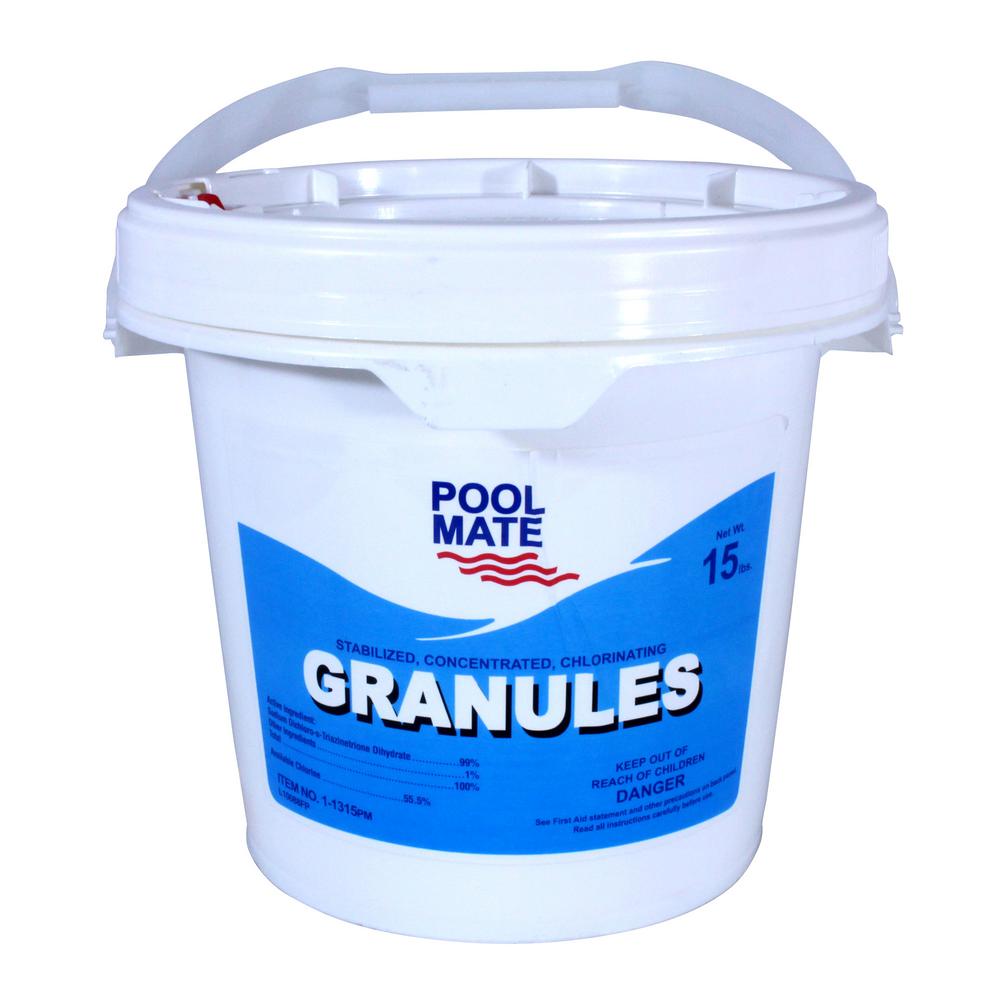 chlorine chlorinating granules concentrated strips mate