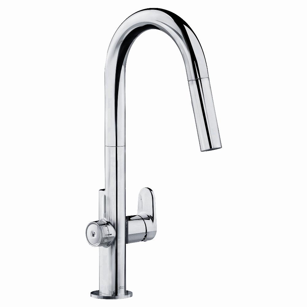 American Standard Beale Measurefill Single Handle Pull Down Sprayer Kitchen Faucet In Chrome