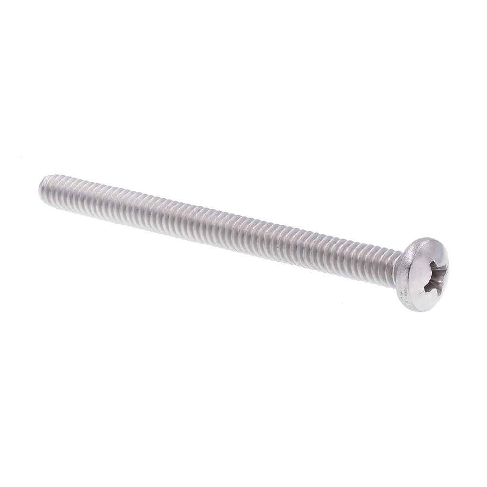 Machine Screws Phillips Truss Head Stainless Steel #10-24 x 1//2 Qty 100