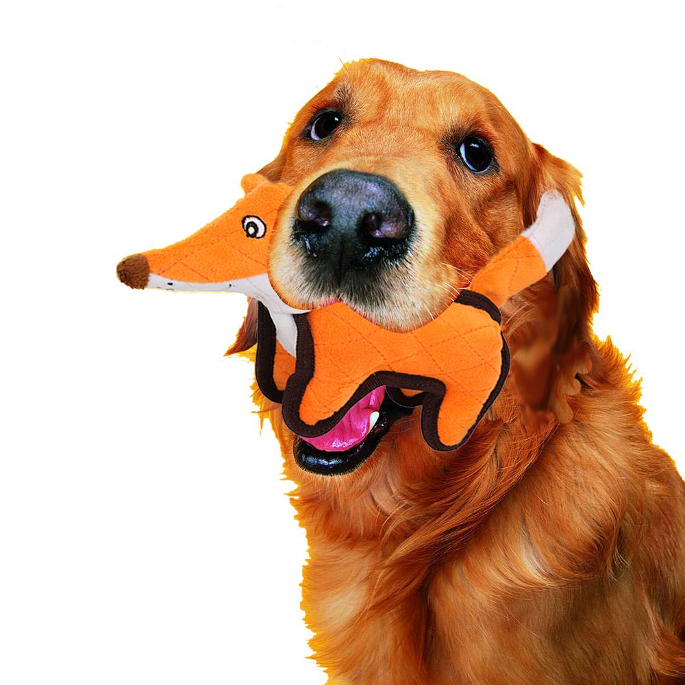 orange dog stuffed animal