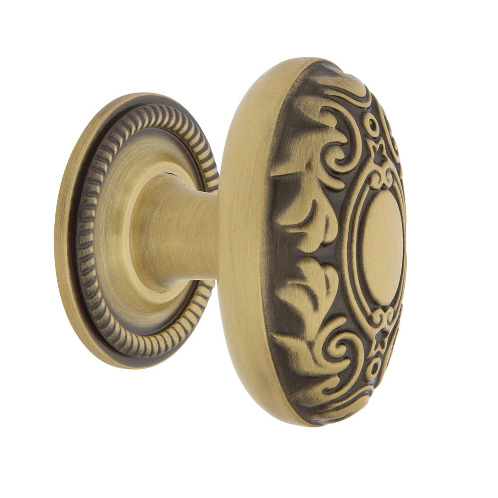 Nostalgic Warehouse Victorian 1 3 4 In Antique Brass Cabinet Knob