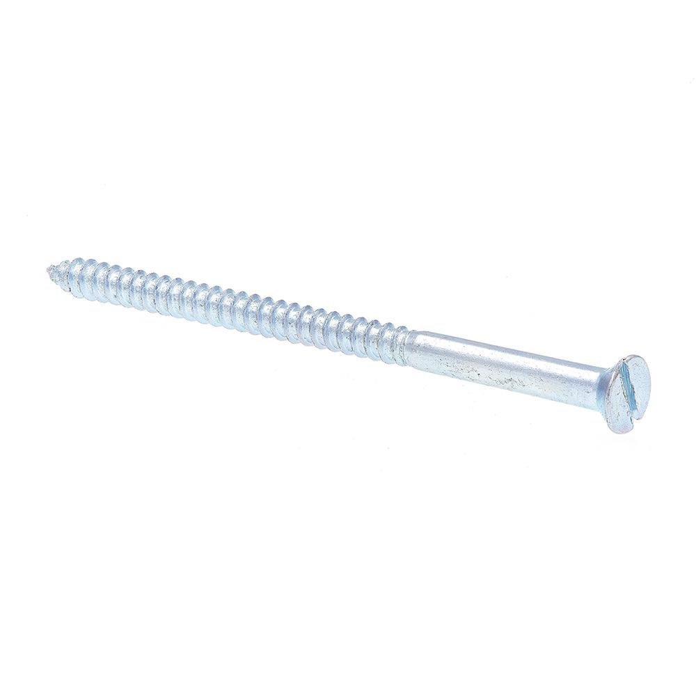 8 X 2-1//2 in Flat Head Phillips Pack of 50 Prime-Line 9035356 Wood Screw Zinc Plated Steel