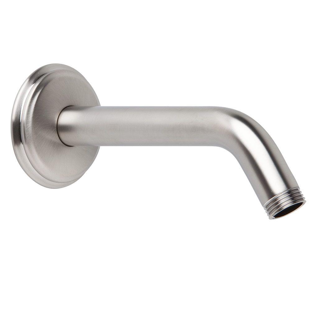 DANCO Universal Adjustable Tub/Shower Handle Flange in Brushed Nickel
