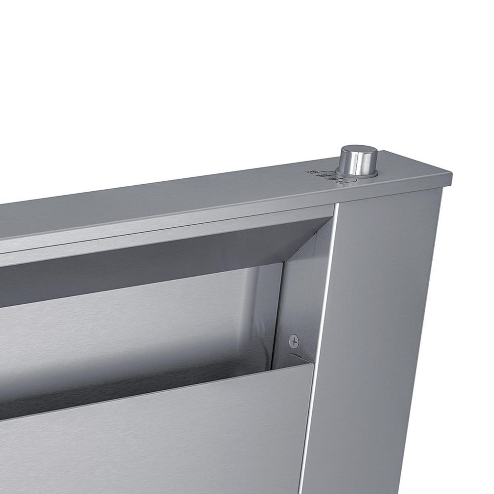 Bosch 800 Series 36 In Telescopic Downdraft System In Stainless