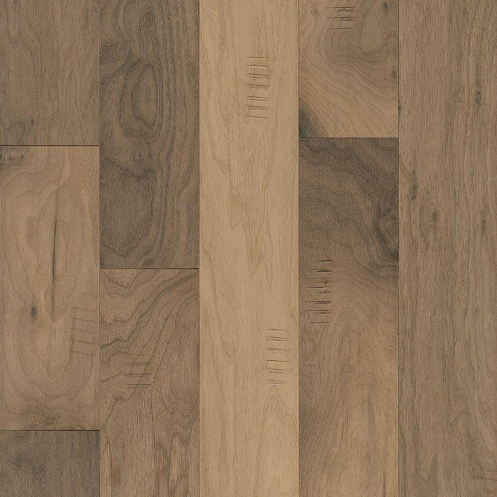 Rustic Walnut Hand Scraped Engineered Hardwood Hardwood Flooring The Home Depot