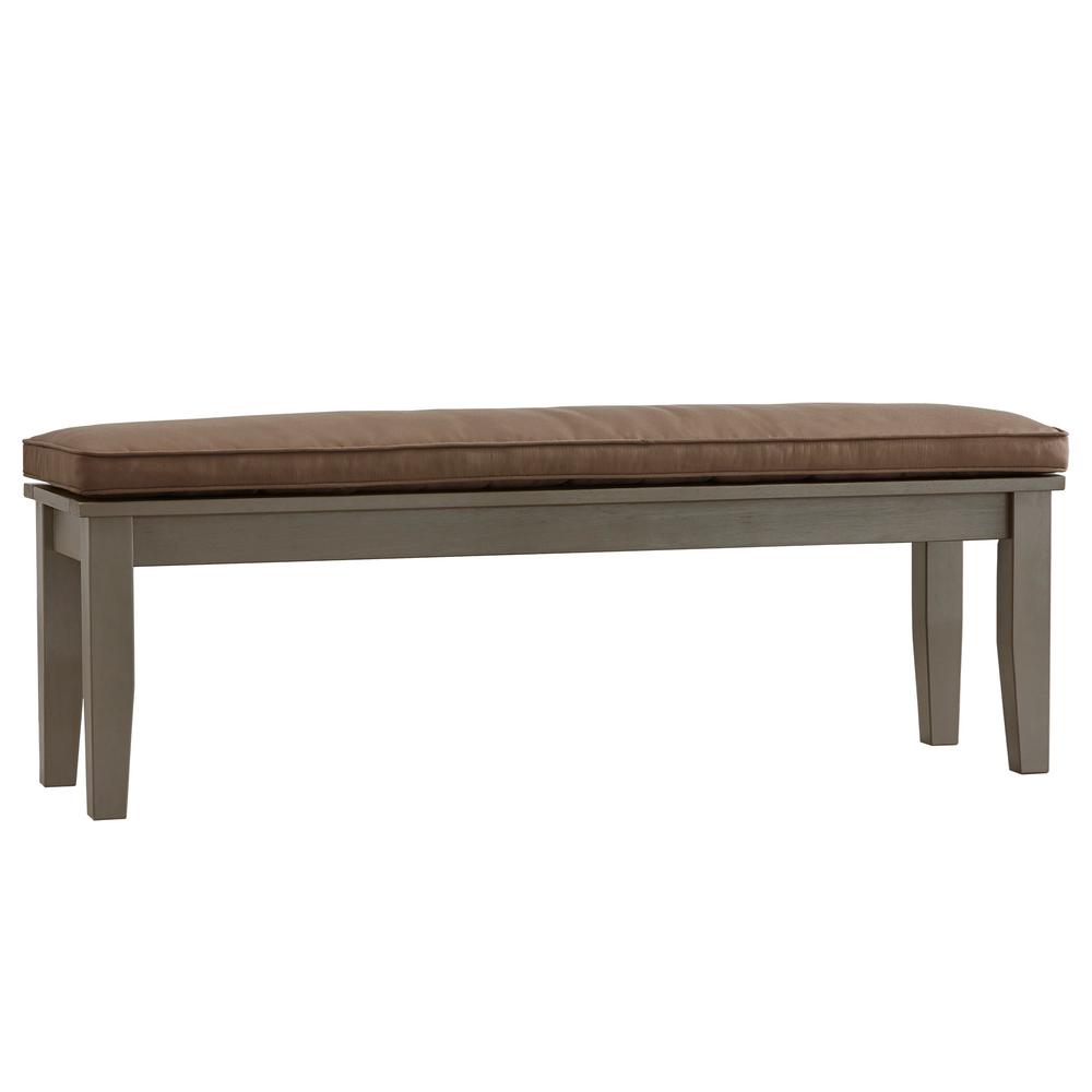 homesullivan verdon gorge 55 in gray oiled wood outdoor homesullivan verdon gorge 55 in gray oiled wood outdoor