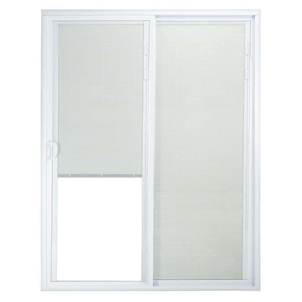 American Craftsman 60 In X 80 50 Series White Vinyl Sliding Patio Door Left Hand Moving Panel With Blinds Pd 5 B The Home Depot - American Craftsman Sliding Patio Door Reviews American Craftsman 60 In X 80 50 Series White Vinyl Sliding Patio Door Left Hand Moving Panel With Blinds Pd 5 B The Home Depot - American Craftsman Sliding Patio Door Reviews