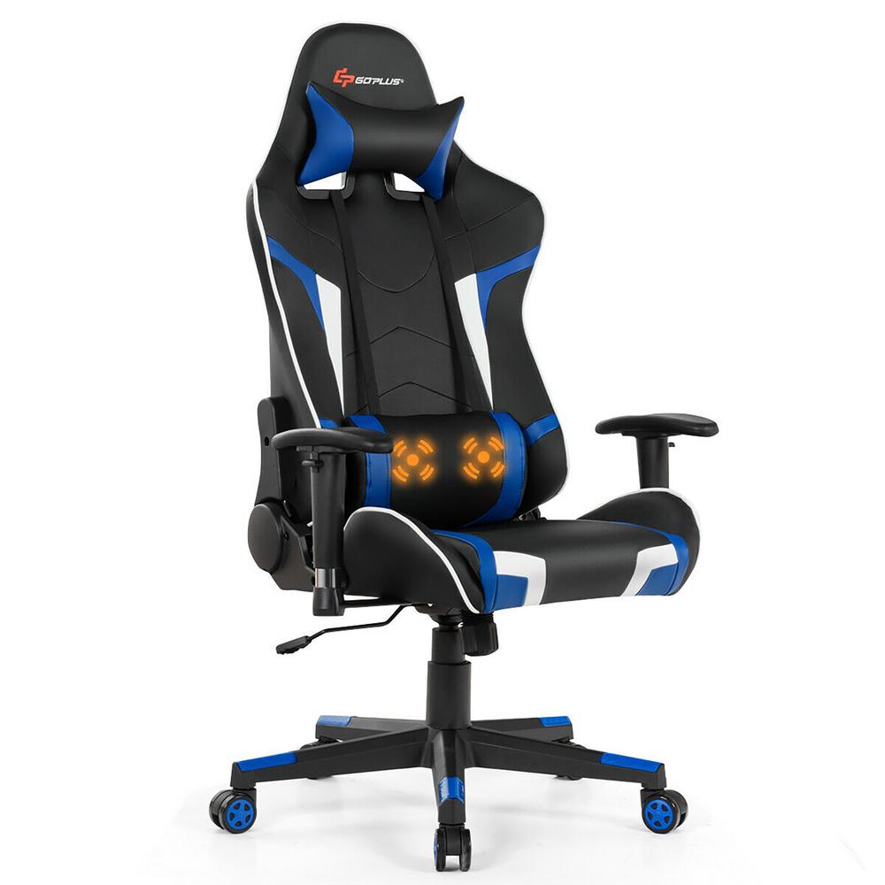 blue gaming chair