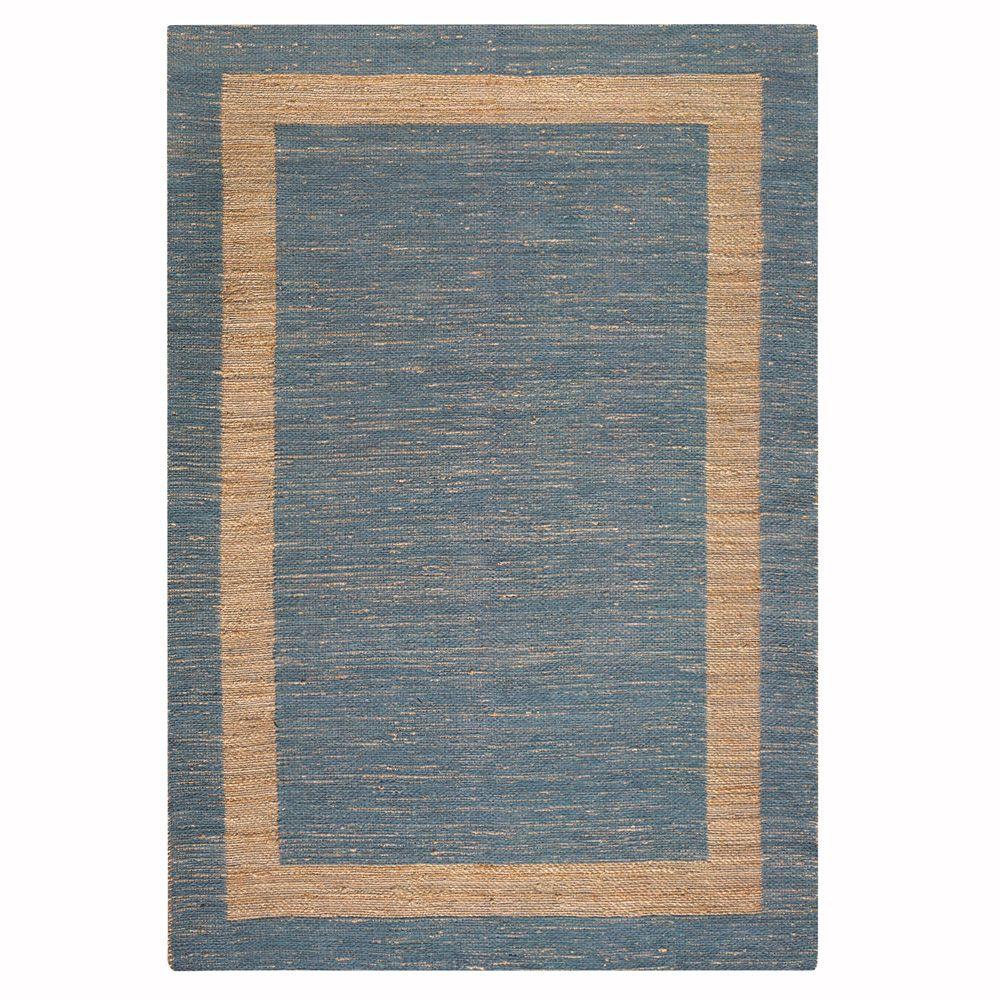 Home Decorators Collection Boundary Blue 12 ft. x 15 ft. Area Rug ...