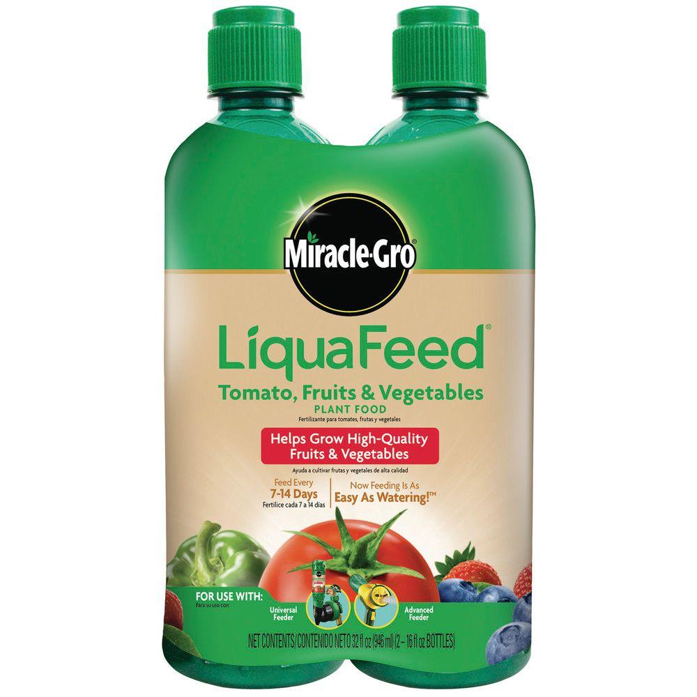 Miracle Gro LiquaFeed 16 Oz Liquid Tomato Fruits And Vegetables Plant 