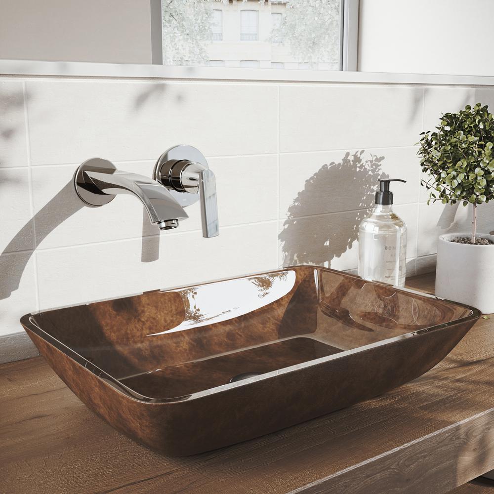 Vigo Aldous Single Handle Wall Mount Bathroom Faucet In Chrome Vg05003ch The Home Depot - Wall Mounted Faucets Bathroom Vigo Aldous Single Handle Wall Mount Bathroom Faucet In Chrome Vg05003ch The Home Depot - Wall Mounted Faucets Bathroom