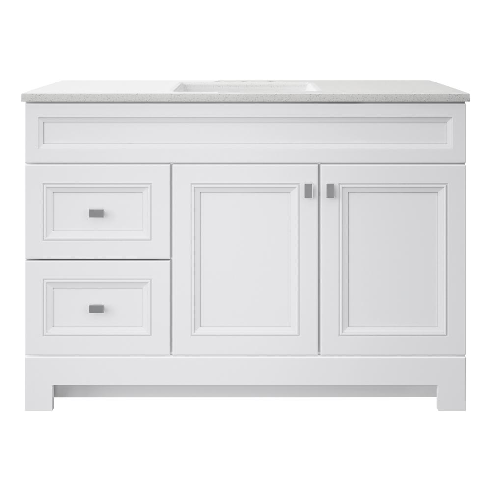 48 Inch Vanities Bathroom Vanities Bath The Home  Depot