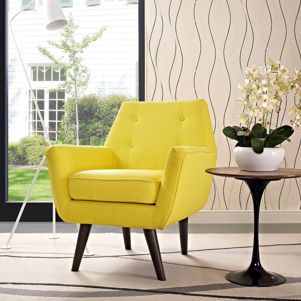 Modway Posit Sunny Upholstered Armchair Eei 2136 Sun The