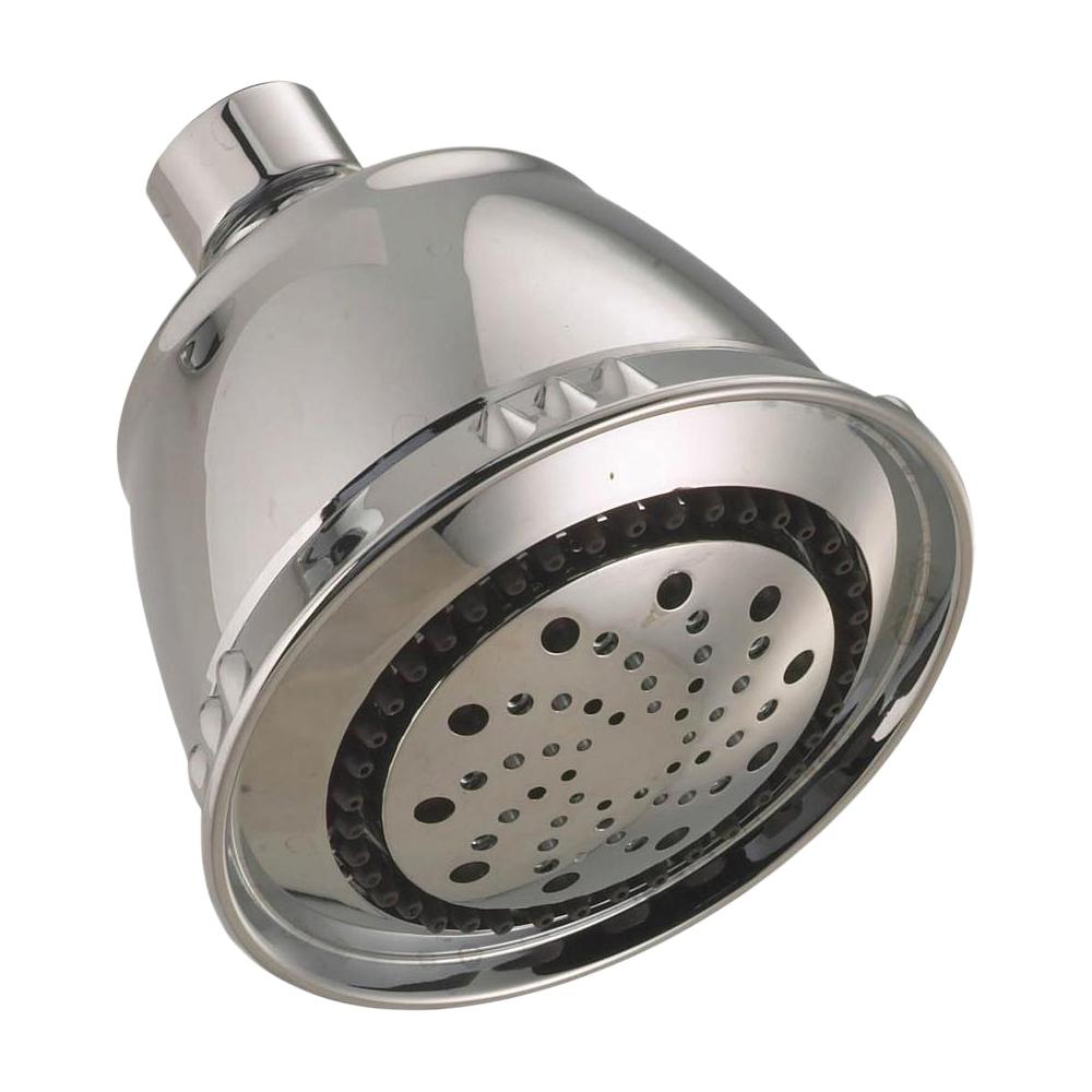 Delta 5Spray 3.75 in. Fixed Showerhead in Satin Nickel75566CSN The Home Depot