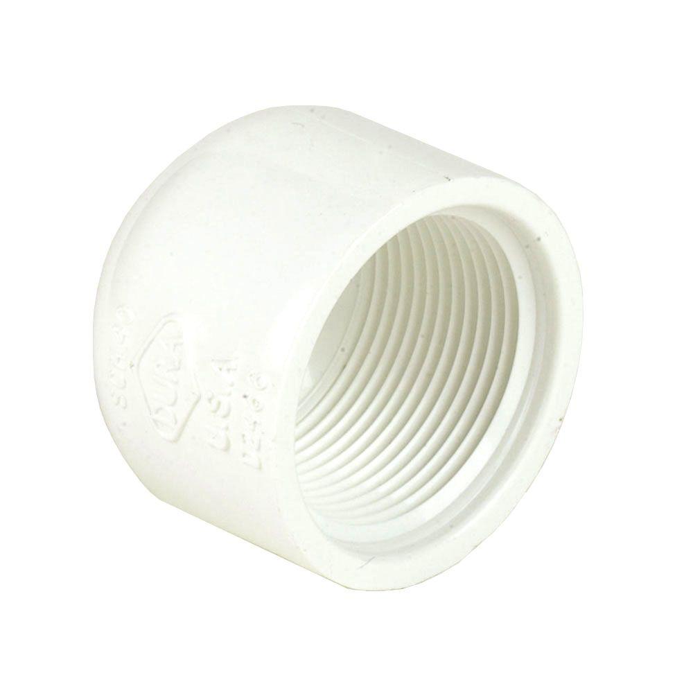 Cap PVC Pipe & Fittings Pipes & Fittings The Home Depot