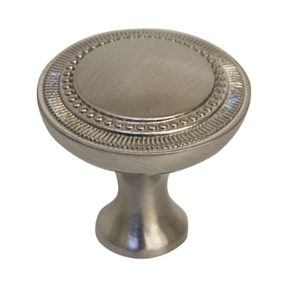 Design House Regal 11/4 in. Brushed Nickel Hardware Knob