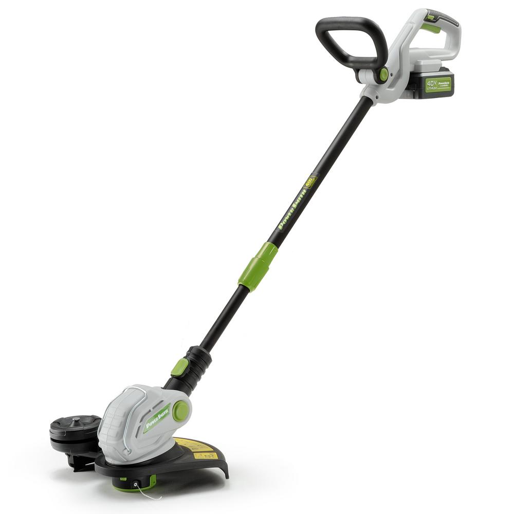 home depot battery operated weed eater