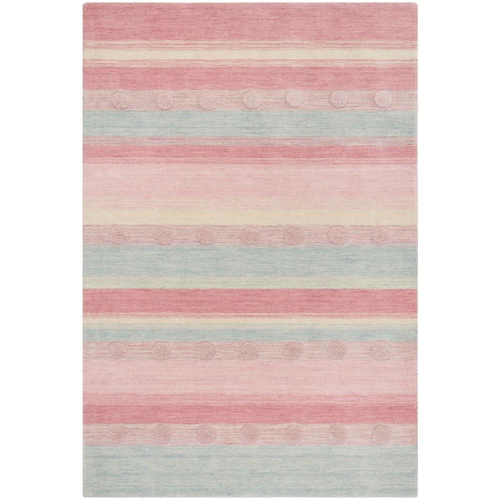 Safavieh Kids Light Blue Pink 4 Ft X 6 Area Rug