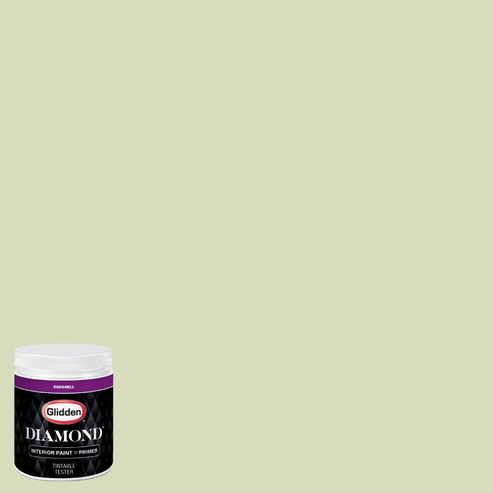Glidden Diamond 8 oz. HDGG31D Green Magic Eggshell Interior Paint with